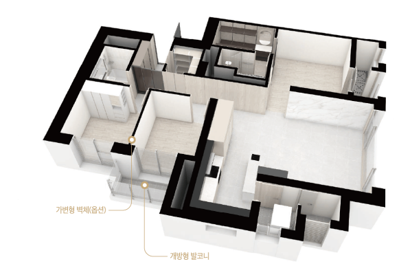 남성역 헤르니티 84B 평면도